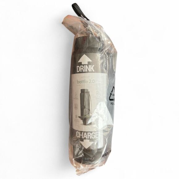 TYLT 24oz Insulated Bottle with 5700mAh Wireless Power Bank - Picture 1 of 3